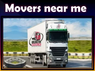 Movers near me