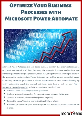 optimize your business processes with microsoft