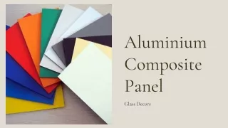 Aluminium Composite Panel | ACP Sheet
