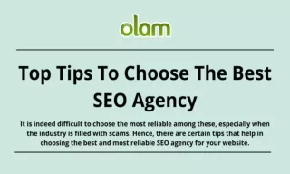 Top Tips To Choose The Best SEO Agency
