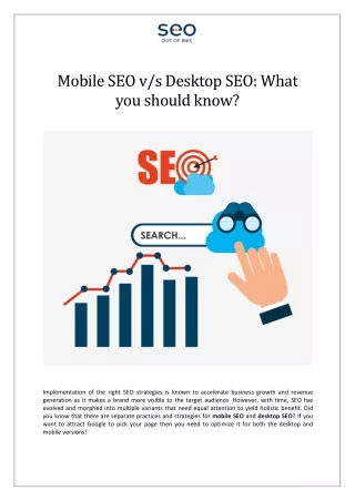 mobileseov sdesktopseo what youshouldknow