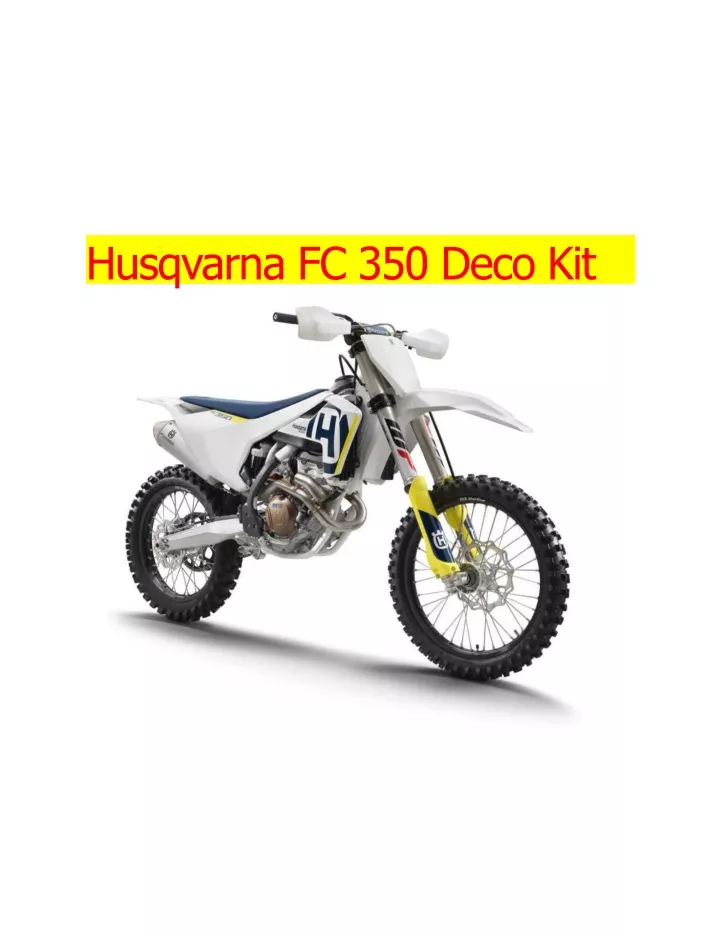 husqvarna fc 350 deco kit