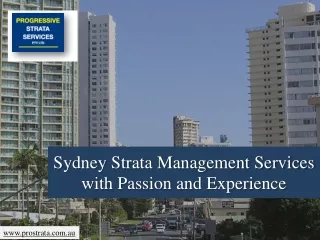 What is strata title management?