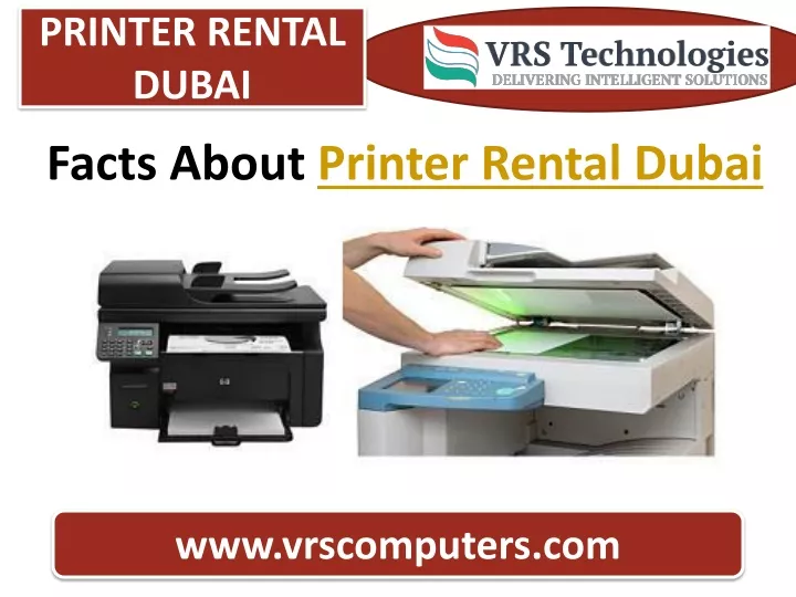 printer rental dubai