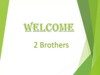 welcome
