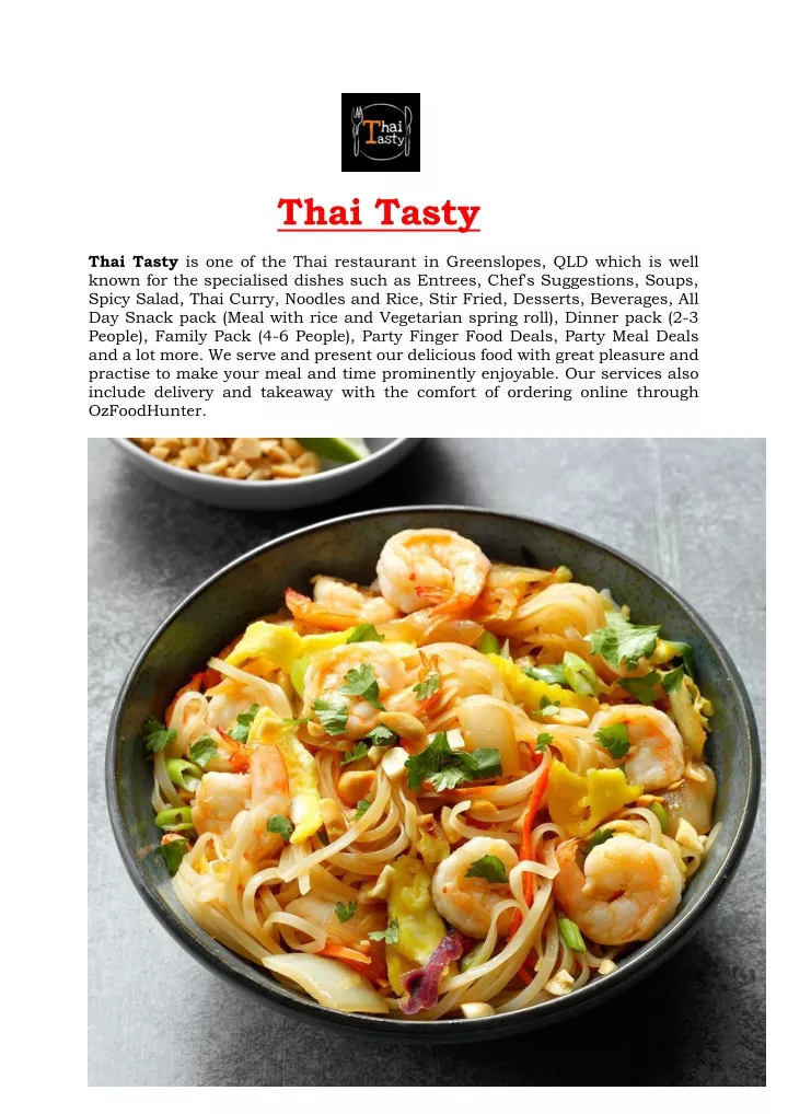 thai tasty thai tasty is one of the thai