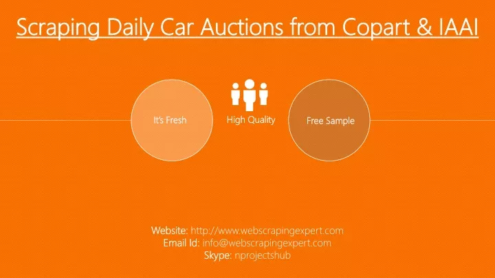 scraping daily car auctions from copart iaai