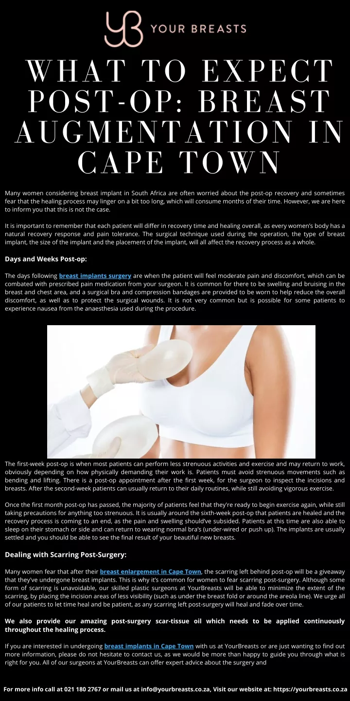 PPT - What to Expect Post-op: Breast Augmentation in Cape Town PowerPoint  Presentation - ID:10614088