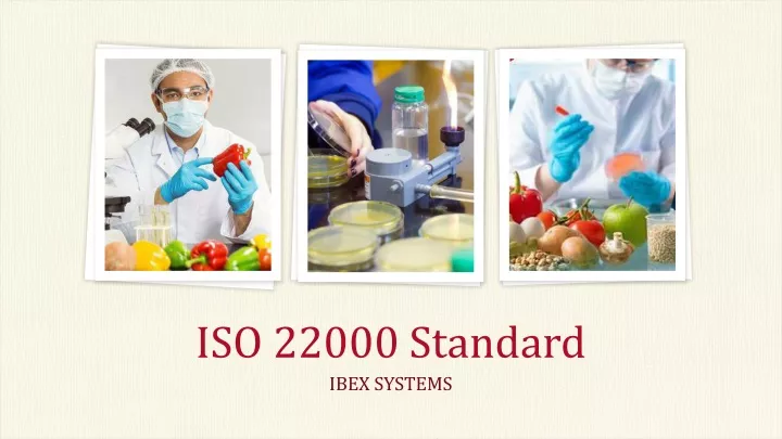 iso 22000 standard