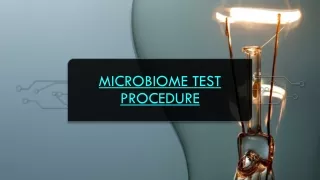 microbiome test procedure