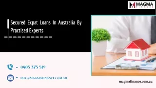 Secured Expat Loans In Australia By Practised Experts