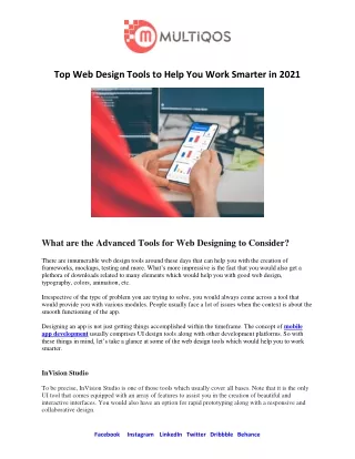 top web design tools to help you work smarter