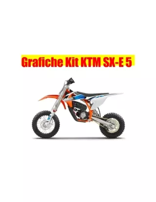 Grafiche Kit KTM SX-E 5