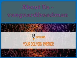 about us vanguardfreadman