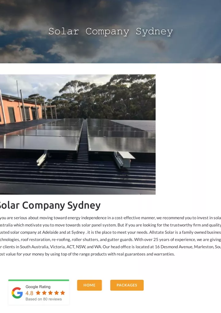 solar company sydney solar company sydney