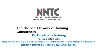 the national network of training consultants