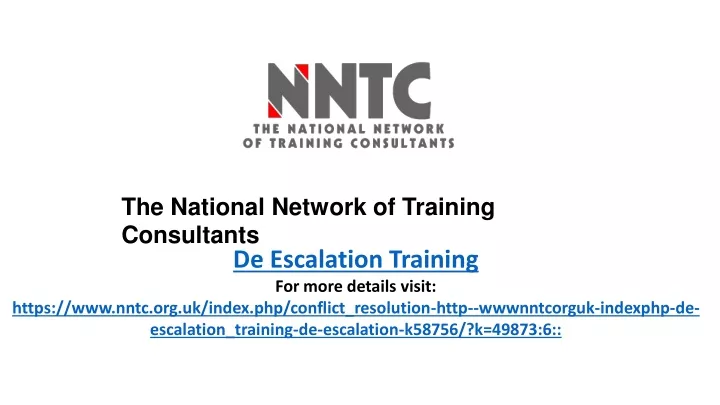 the national network of training consultants