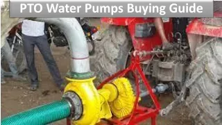 pto water pumps buying guide