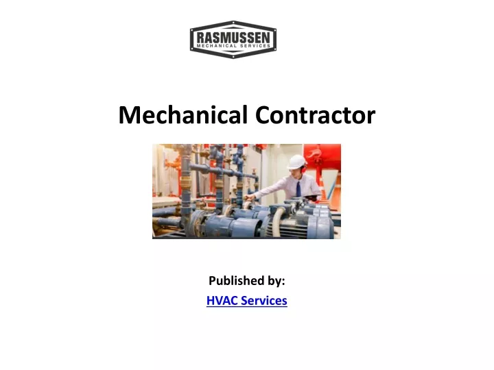 mechanical contractor published by hvac services