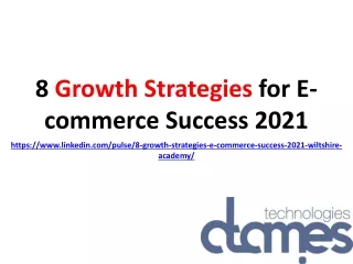 8 growth strategies for e commerce success 2021