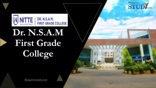 dr n s a m first grade college