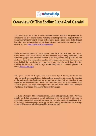 the zodiac signs are a kind of belief for human