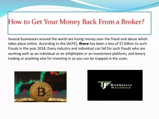 how to get your money back from a broker