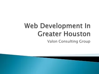 web development in greater houston