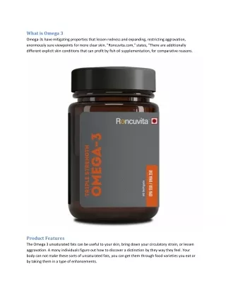 what is omega 3 omega 3s have mitigating