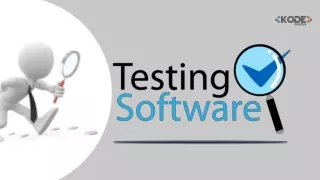 Software Testing course-