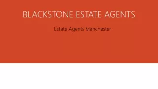 Estate Agents Manchester