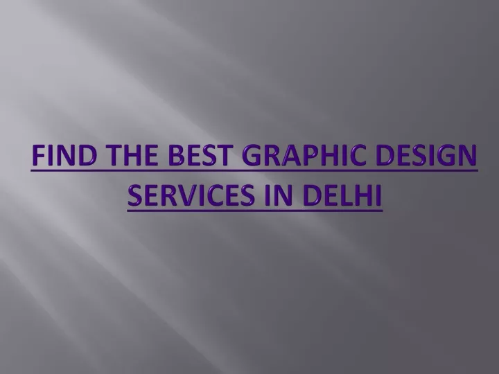 find the best graphic design services in delhi