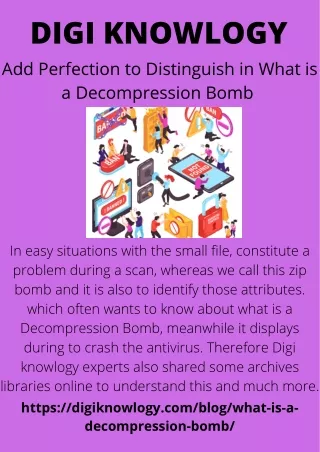 Add Perfection to Distinguish in What is a Decompression  Bomb