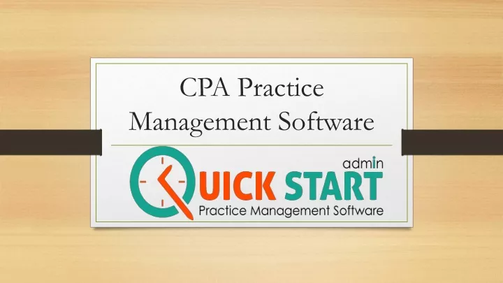 cpa practice management software