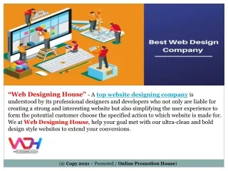Best Website Design Company Near Me || Web Designing House