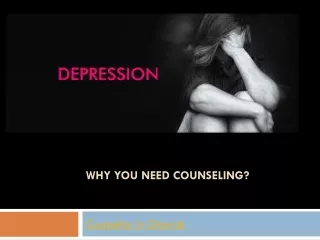 Why you need counseling