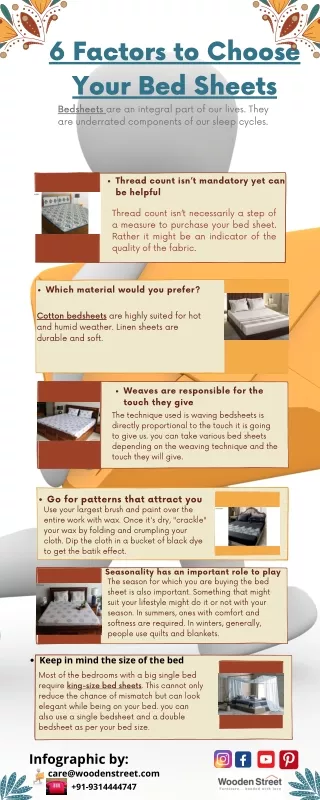 6 factors to choose