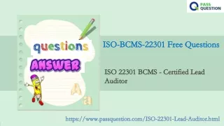 iso bcms 22301 free questions iso bcms 22301 free