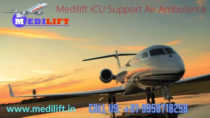 medilift icu support air ambulance