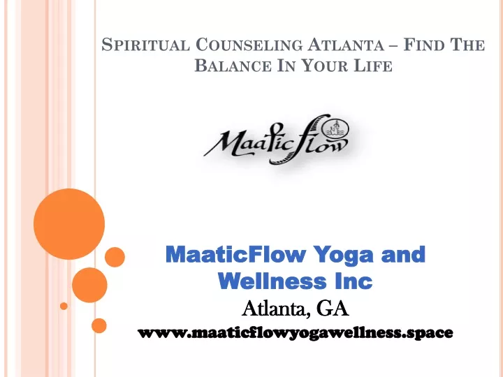 spiritual counseling atlanta find the balance in your life