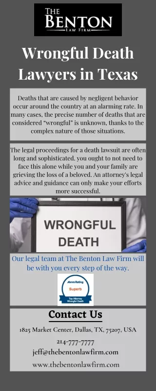 Wrongful Death Lawyers in Texas