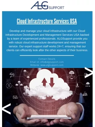 cloud infrastructure services us a