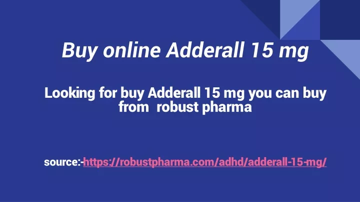 buy online adderall 15 mg