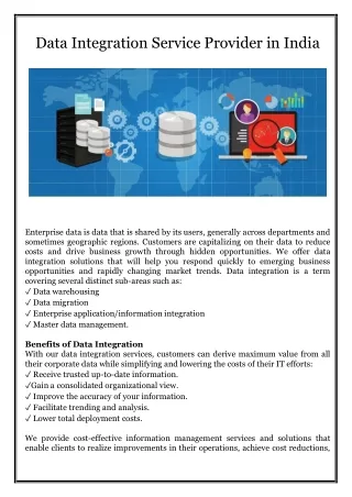 data integration service provider in india