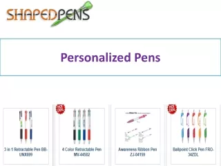personalized pens
