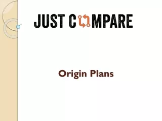origin plans