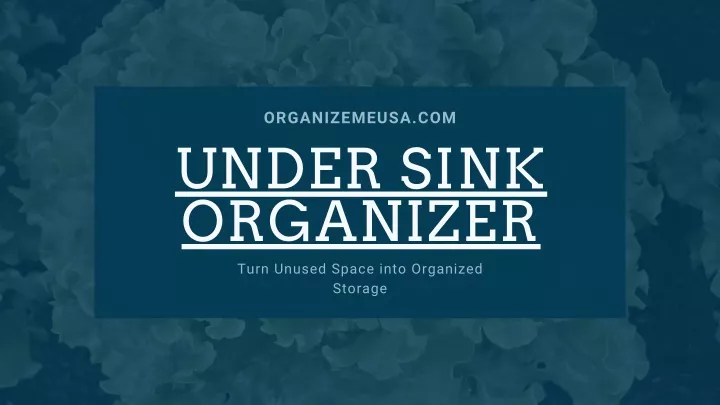 organizemeusa com under sink organizer turn