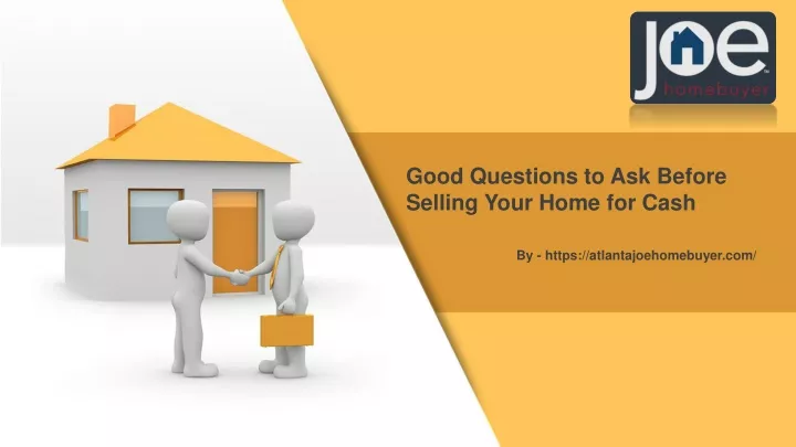good questions to ask before selling your home