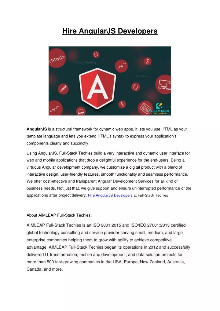 hire angularjs developers