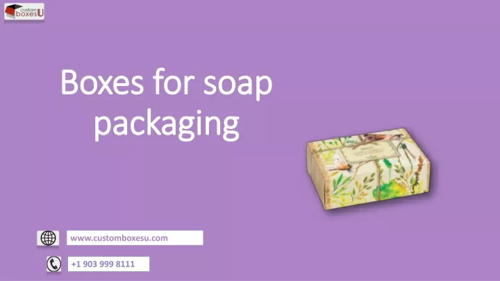 boxes for soap packaging